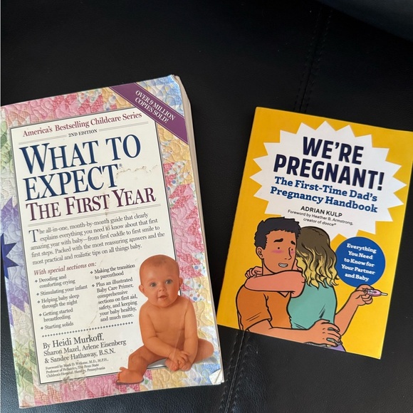 Other - Parenting Book Set: What to Expect & We're Pregnant